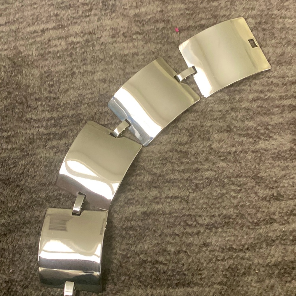 Silver bracelet from Ensenada Mexico